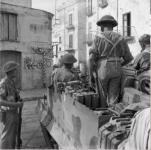 Carrier with 3" mortar mounted in gunner's compartment